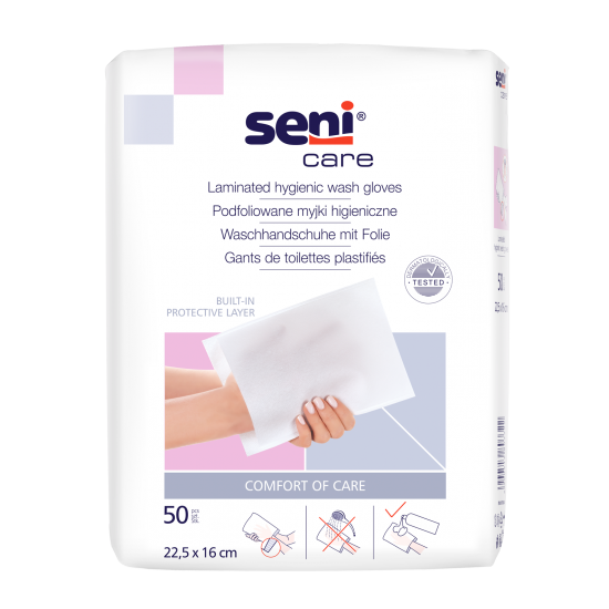 Seni Care Manusi laminate de curatare 