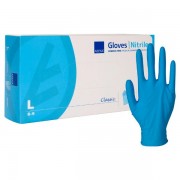 Abena Manusi nitril nepudrate albastre marimea L100bucati Abena Manusi nitril nepudrate albastre marimea L100bucati