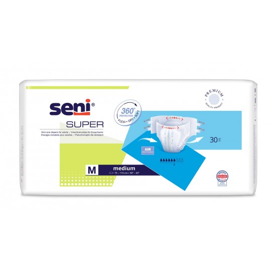 Super seni air medium 30buc