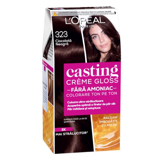 Casting Creme Gloss Vopsea Par 323 Ciocolata Neagra