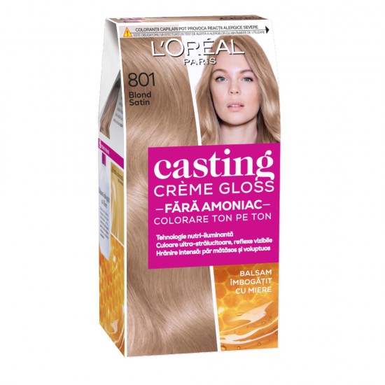 Casting Creme Gloss Vopsea Par 801 Blond Satin