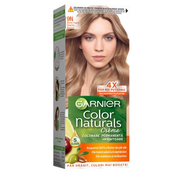 Garnier Color Naturals Vopsea Par 9N Blond Foarte Deschis Natural