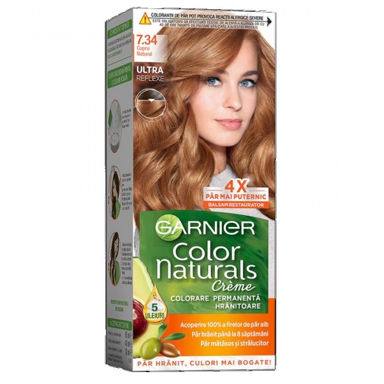 Garnier Color Naturals Vopsea Par 7.34 Cupru Natural