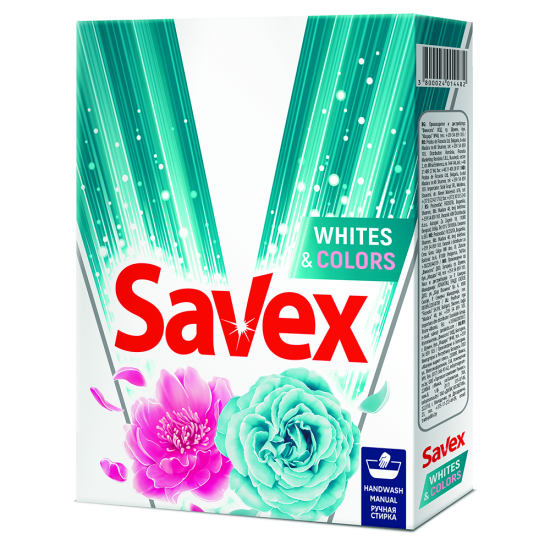 Savex Detergent Manual 400G Whites Colors