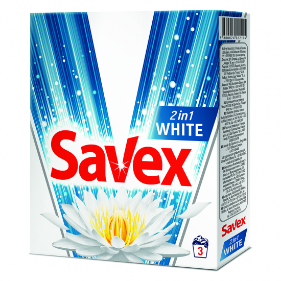 Savex Detergent Rufe Automat 300G 2In1 White