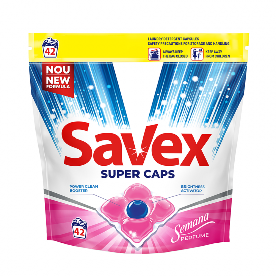 Savex Detergent Super Caps 42Buc Semana Parfume Savex Detergent Super Caps 42Buc Semana Parfume