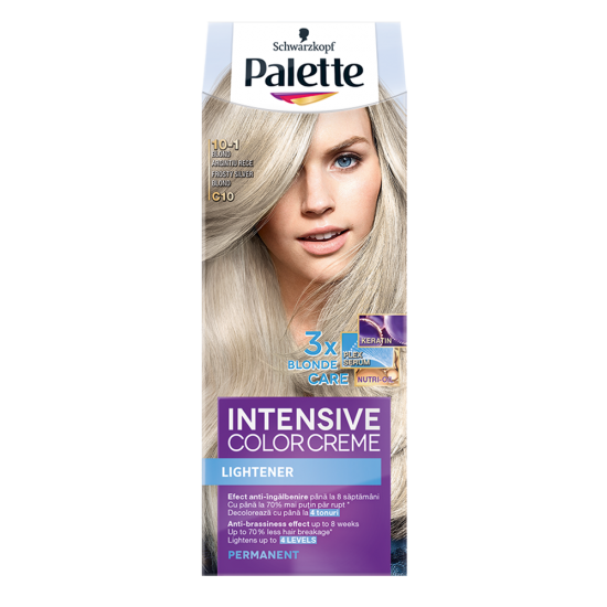 Palette Icc Vopsea Par C10/10-1 Blond Argintiu Rece Palette Icc Vopsea Par C10/10-1 Blond Argintiu Rece