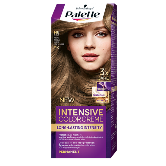 Palette Icc Vopsea Par N6/7-0 Blond Mediu Palette Icc Vopsea Par N6/7-0 Blond Mediu