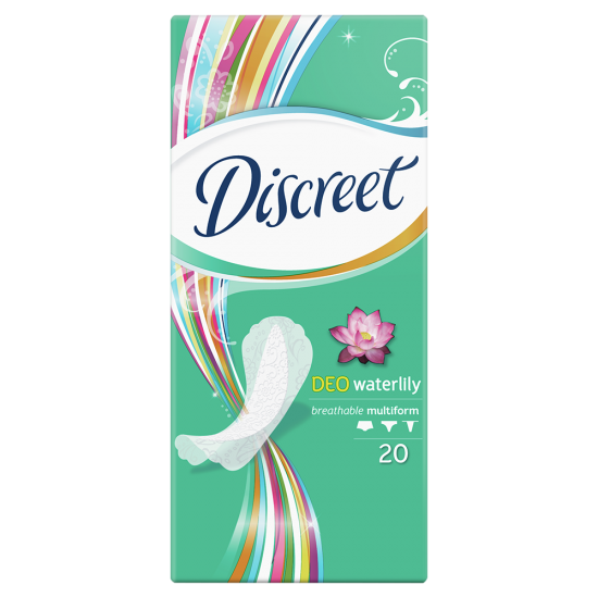 Discreet Absorbante Zilnice 20Buc Deo Waterlily