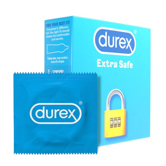 Durex Prezervative 3Buc/Set Extra Safe