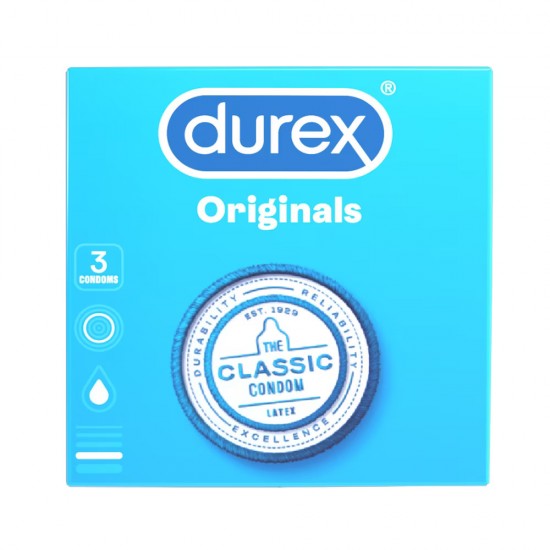 Durex Prezervative 3Buc/Set Original