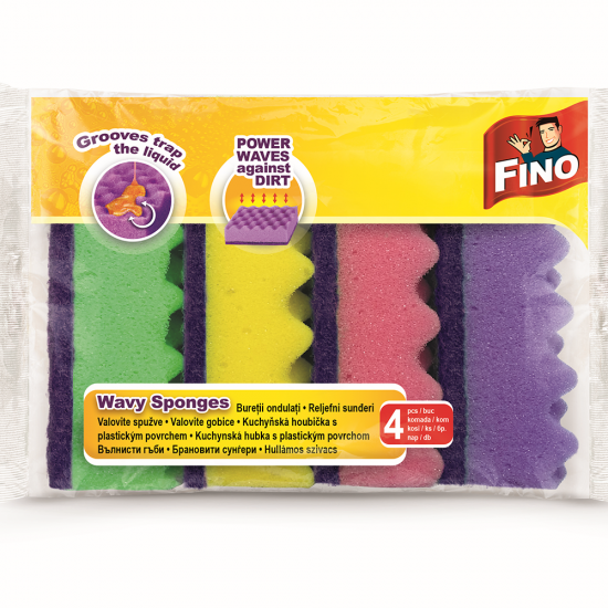 Fino Burete Ondulat 4Buc/Set Wavy