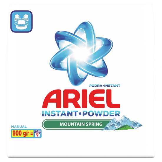 Ariel Detergent Manual 900G 3D Actives Ariel Detergent Manual 900G 3D Actives
