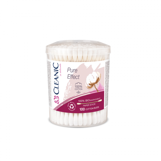 Cleanic Betisoare Urechi 100Buc Soft Comfort