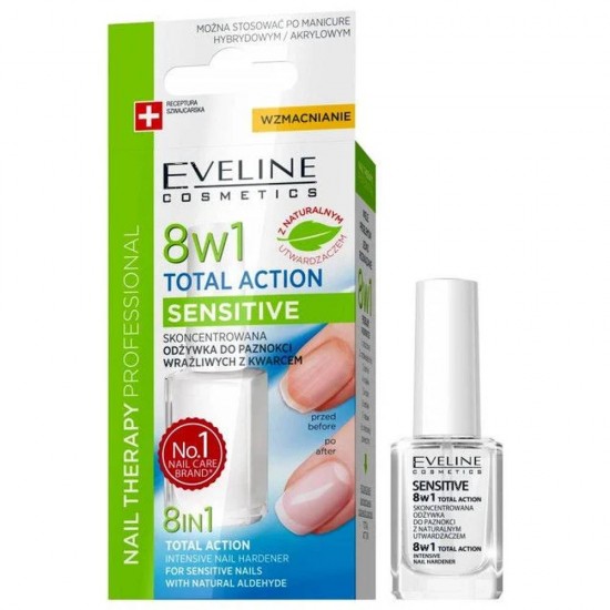 Eveline Nail Therapy 8In1 Sensitive