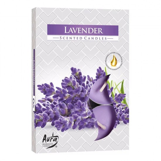 Lumanare Pastila Parfumata P15-79 Lavanda 6Buc/Set