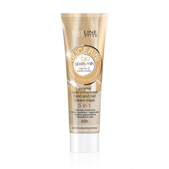 Eveline Crema Maini Glicerina 100Ml Lapte De Capra