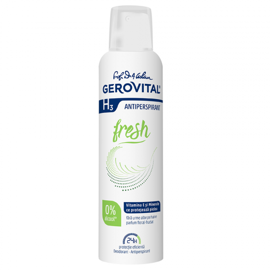 Gerovital H3 Antiperspirant 150Ml Fresh