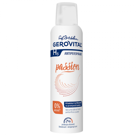 Gerovital H3 Antiperspirant 150Ml Passion