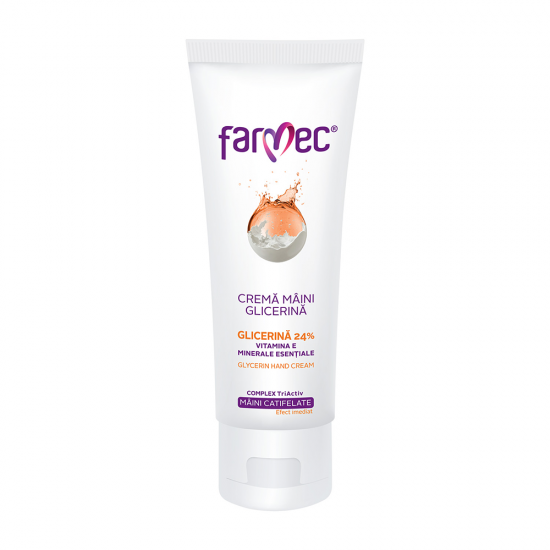 Farmec Crema Maini 40Ml Glicerina 24% Vit E
