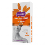 Farmec Benzi Depilatoare Fata 20Buc+2Serv Scortisoara Farmec Benzi Depilatoare Fata 20Buc+2Serv Scortisoara