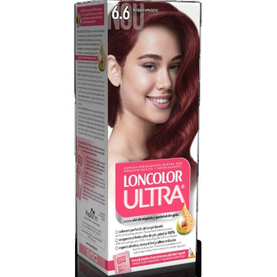 Loncolor Ultra Vopsea Par 6/6 Rosu Exploziv