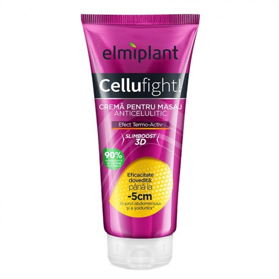 Elmiplant Cellufight Crema Pentru Masaj Anticelulitic 200Ml