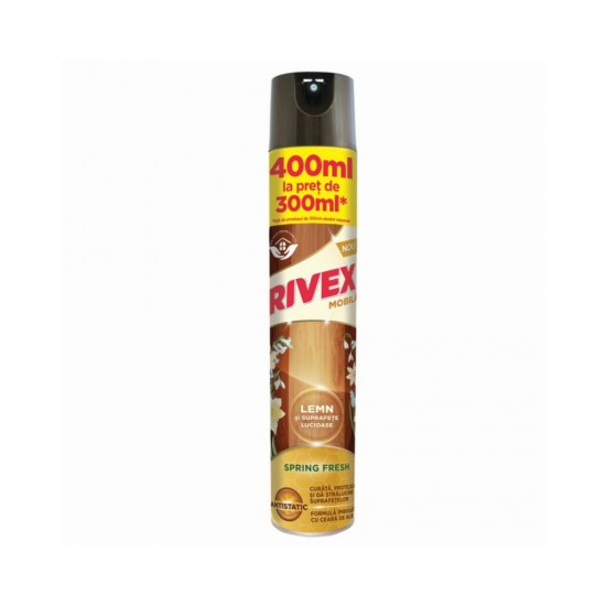 Rivex Spray Mobila 300Ml+100Ml Spring Fresh