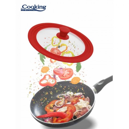 Heinner Capac Sticla 3 Dimensiuni 22/24/26Cm