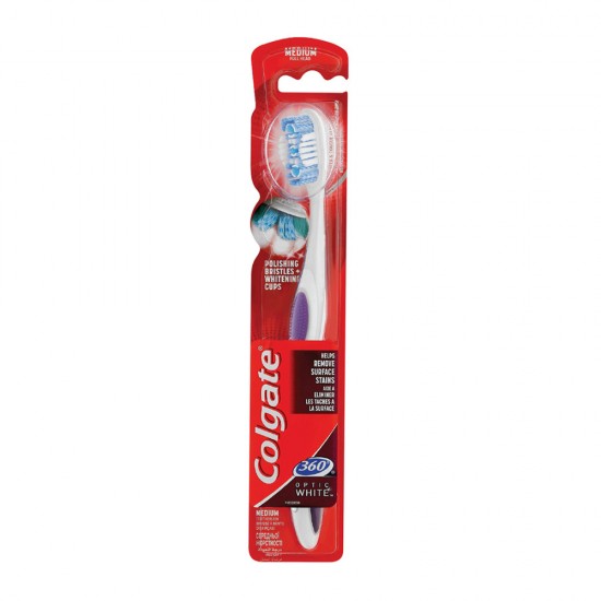 Colgate Periuta Dinti 360 Optic White