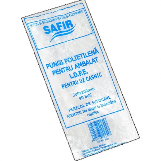 Pungi Congelator Safir 1Kg 90Buc