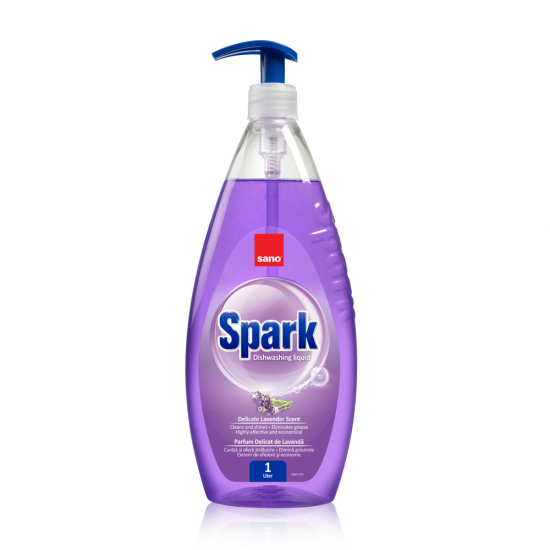 Sano Detergent Vase 1L Spark Lavanda