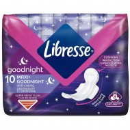 Libresse Absorbante 10Buc Maxi+Goodnight Wings