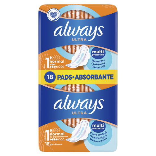Always Absorbante 18Buc Ultra Instant Dry