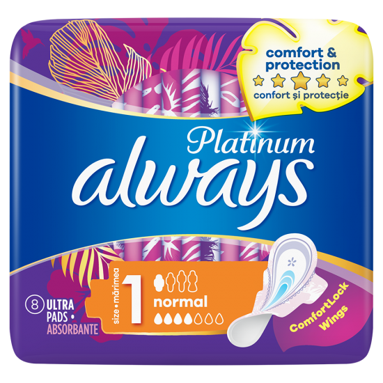 Always Absorbante 8Buc Platinum Ultra Normal Plus