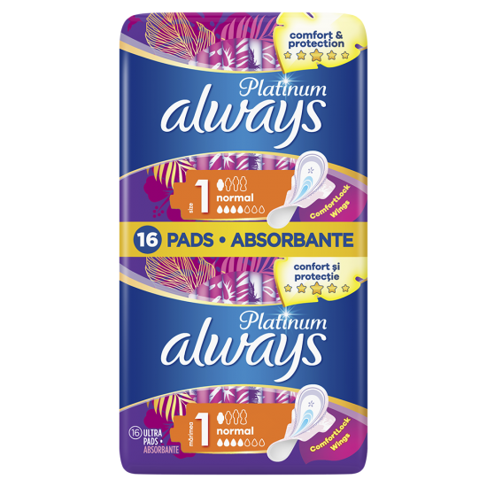 Always Absorbante 16Buc Platinum Ultra Normal Plus