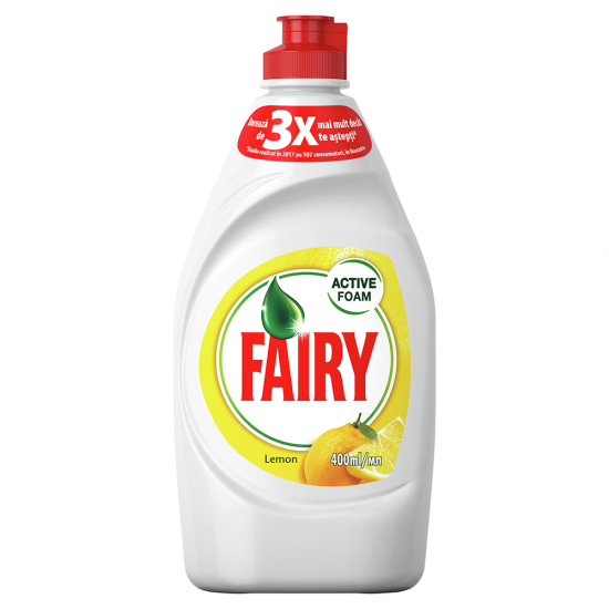 Fairy Detergent Vase Lichid 400Ml Lemon