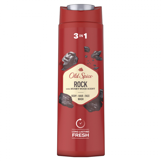 Old Spice Gel Dus 400Ml 2In1 Rock