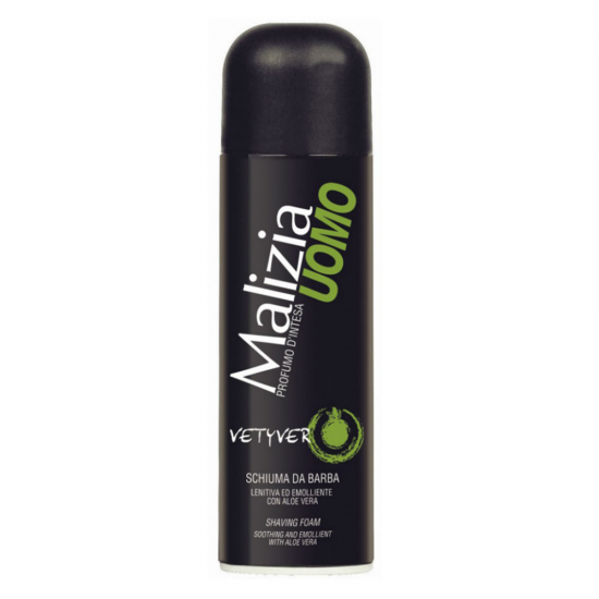 Malizia Spuma Ras 300Ml Vetyver