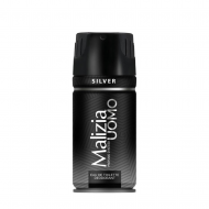 Malizia Deodorant 150Ml Men Silver