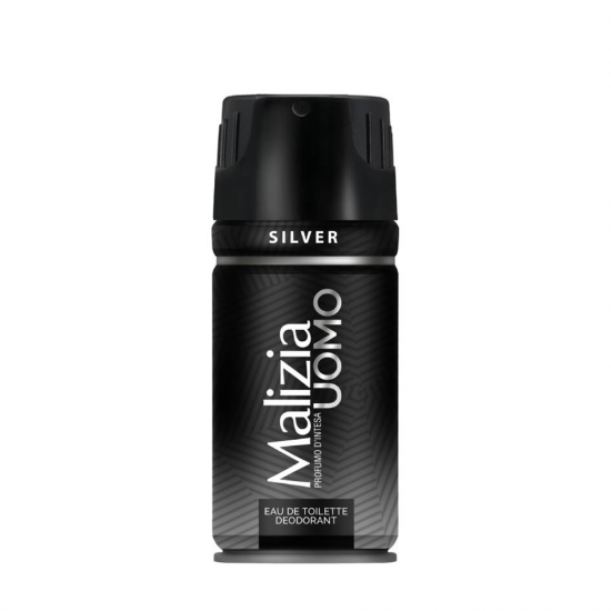 Malizia Deodorant 150Ml Men Silver