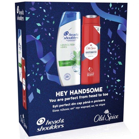 Caseta Cadou (Head&Shoulders Samp675+Old Spice Gel400)Menthol Caseta Cadou (Head&Shoulders Samp675+Old Spice Gel400)Menthol