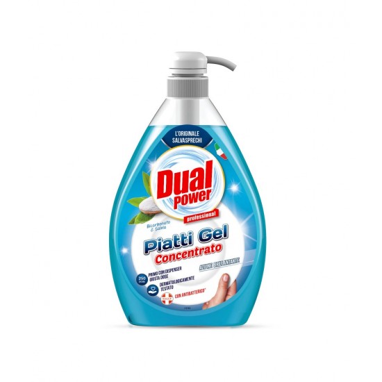 Dual Detergent Vase 1000Ml Bicarbonato Salvia