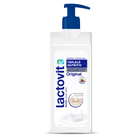 Lactovit Lapte Corp Pompa 400Ml Nutritiv Piele Uscata