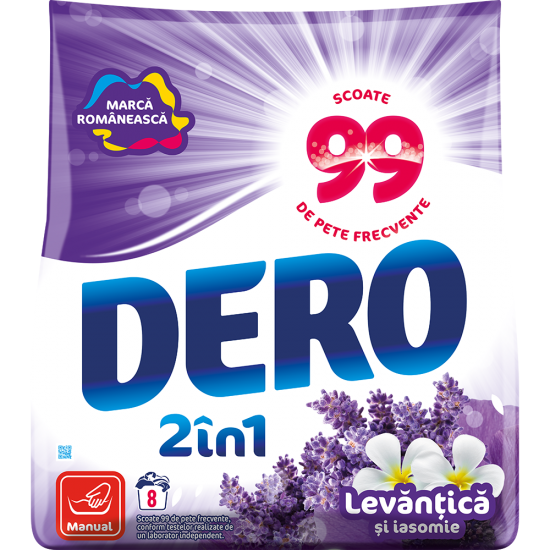 Dero Manual 400G 2In1 Lavanda Iasomie