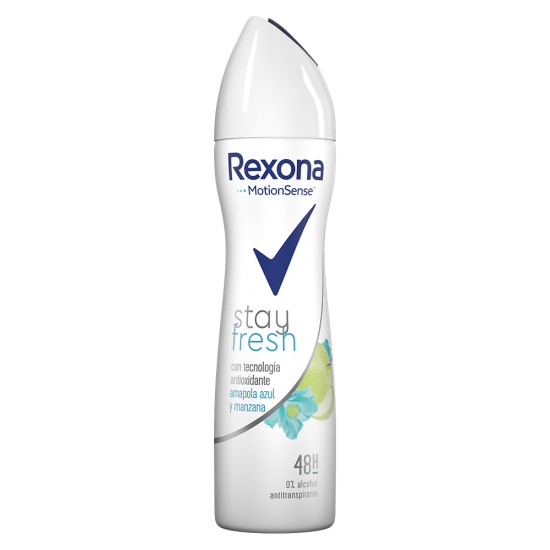 Rexona Antiperspirant Deo 150Ml Blue Poppy Apple