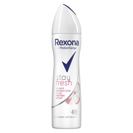 Rexona Antiperspirant Deo 150Ml White Flowers Lychee