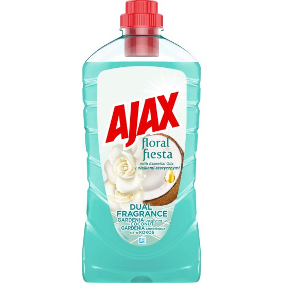 Ajax Solutie Pardoseli 1L Gardenia Coconut