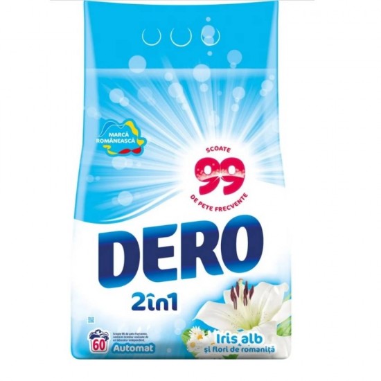 Dero Automat 1.5Kg 2In1 Iris Alb