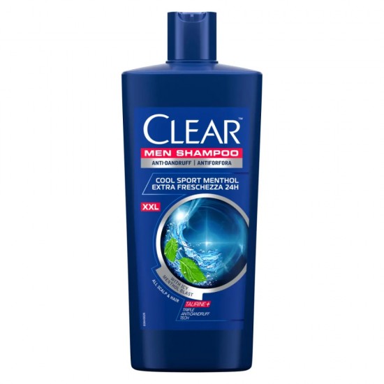 Clear Sampon 610Ml Men Cool Sport Mentol